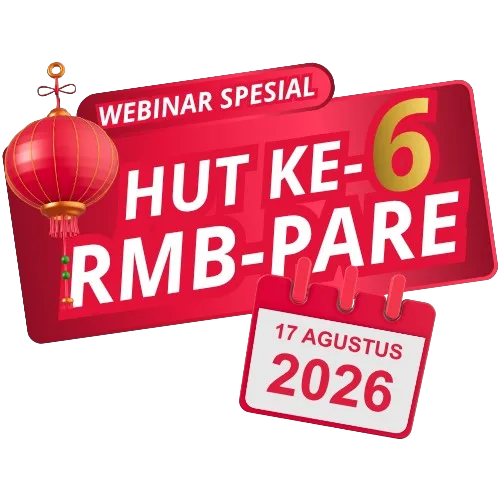 Webinar Spesial HUT ke-6 RMB Pare